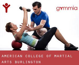 American College of Martial Arts (Burlington)