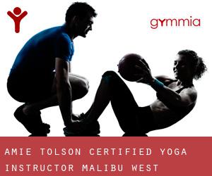 Amie Tolson - Certified Yoga Instructor (Malibu West)
