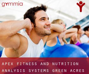 Apex Fitness and Nutrition Analysis Systems (Green Acres)
