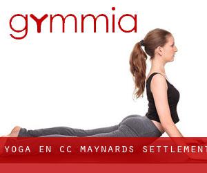 Yoga en CC Maynards Settlement