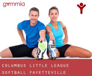 Columbus Little League Softball (Fayetteville)